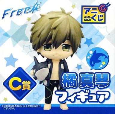 Free! Iwatobi Swim Club Makoto Tachibana Figure Anikuji Prize C - Pre-owned