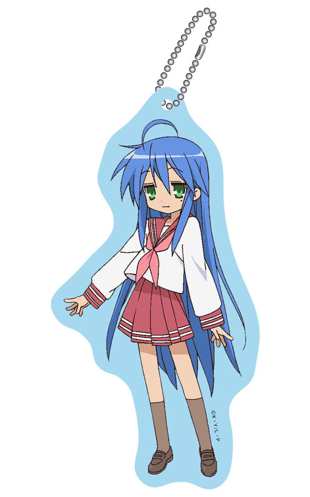 Lucky Star Konata Izumi Die-Cut Cushion Strap Plush Strap - Pre-owned