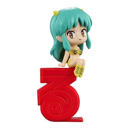 Urusei Yatsura Lum Atsumete Logo Figure Collection Trading Figure - Bandai