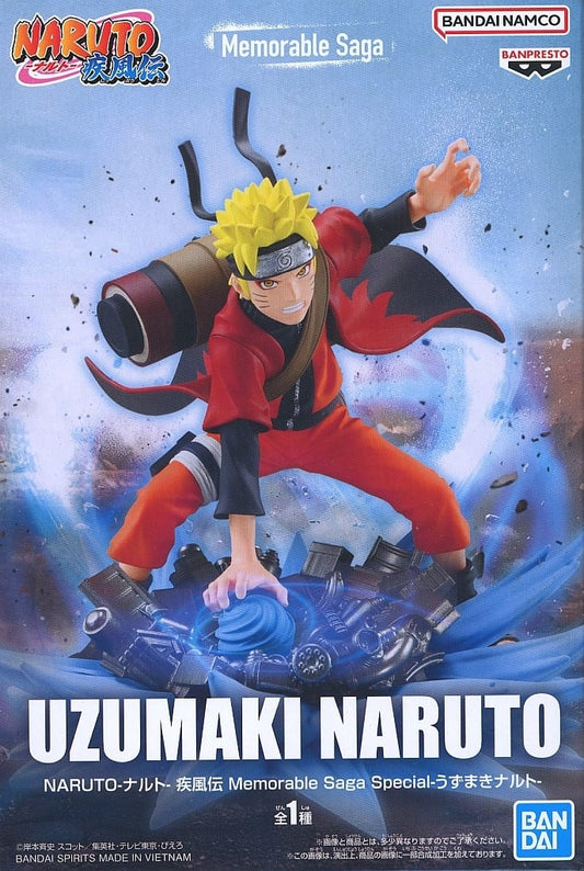 Naruto Naruto Uzumaki Memorable Saga Special Figure - Banpresto