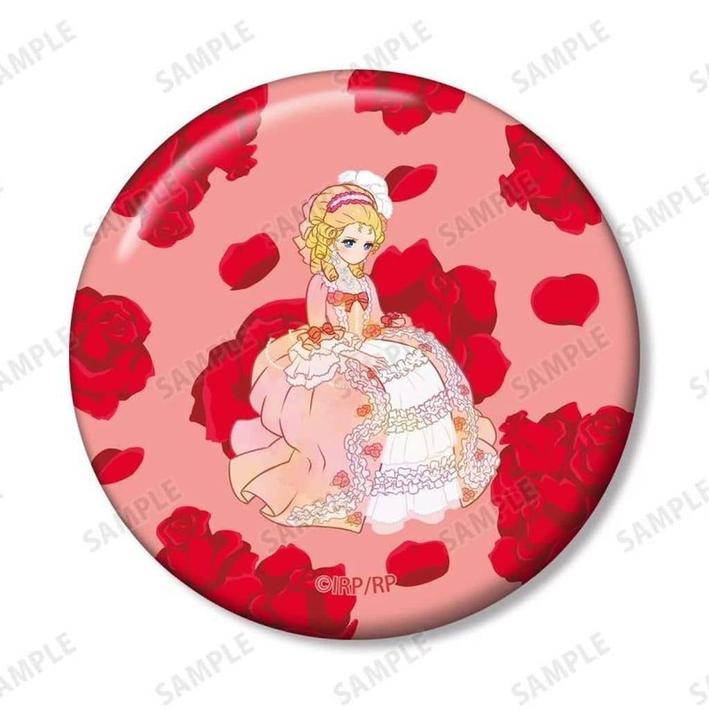 The Rose of Versailles Marie Antoinette Trading Botania Can Badge Theatrical Anime - Arma Bianca (Pre-owned)