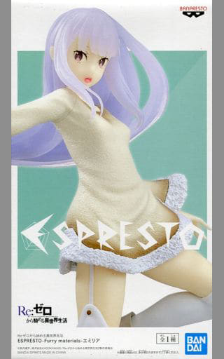 Re:Zero Emilia ESPRESTO-Furry materials Figure - Banpresto