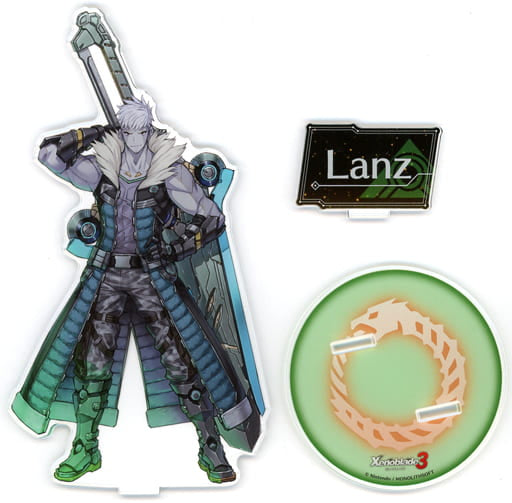 Xenoblade Chronicles Lanz Acrylic Stand - empty