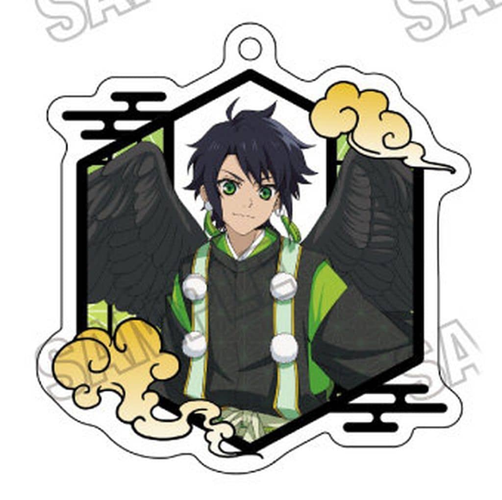 Seraph of the End Yuichiro Hyakuya POP UP SHOP Acrylic Keychain Collection Keychain (Used) - Medicos Entertainment
