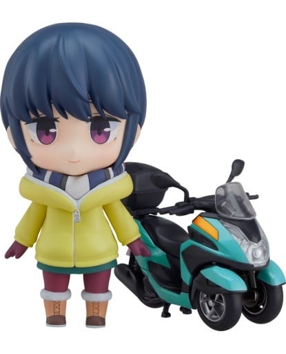 Yuru Camp△ Rin Shima Nendoroid 3-Wheeled Motorcycle Ver. Figure - Good Smile Company