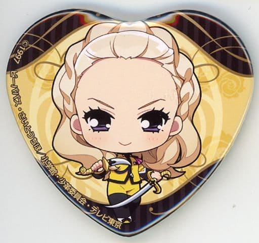 Revolutionary Girl Utena Nanami Kiryuu Utena Tenjou Trading Heart Can Badge 25th Anniversary POP UP SHOP - Koko Collab