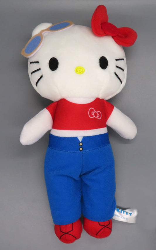 Sanrio Hello Kitty Plush (Chibi T Denim, Long Legs Ver.) Sanrio Characters Plush - SEGA (Pre-owned)