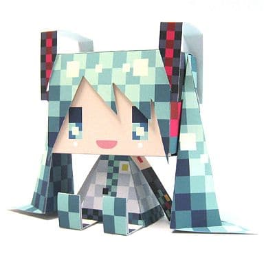 Hatsune Miku Ichimatsu Miku Ver. Happy Lottery Hatsune Miku FamilyMart Limited G Prize Graphig ABS Figure (Pre-owned)