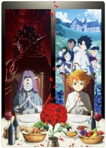 The Promised Neverland Key Visual B5 Plastic Desk Mat Pad (Used) - Filter Ink