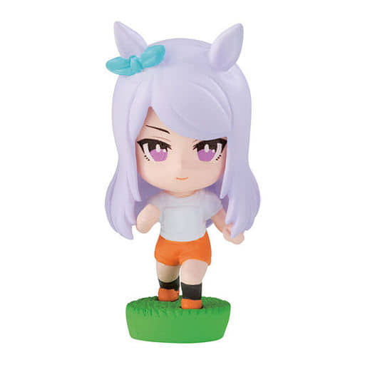 Mejiro McQueen Orange Umamusume Pretty Derby Hug Kot Ready to Race! 2 Trading Figure - Bandai