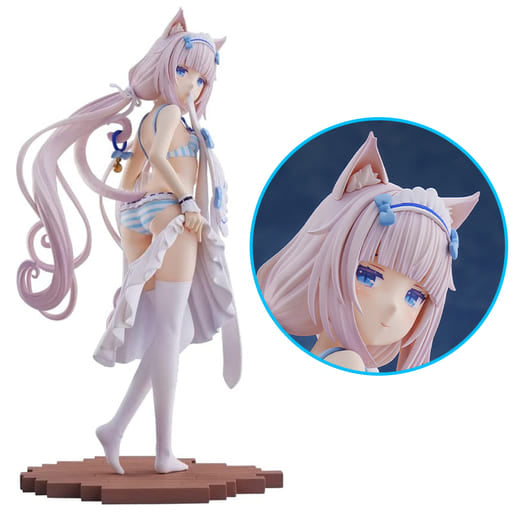 NEKOPARA Vanilla 1/7 Scale Figure PLUM Direct Sale Bonus Blushing Face Parts - PLUM