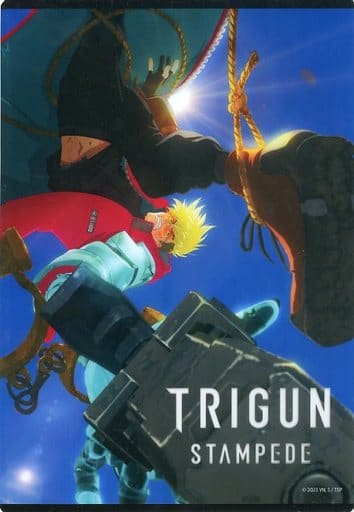 Vash the Stampede Acrylic Character Clear Case TRIGUN STAMPEDE POP UP SHOP Akihabara - A3