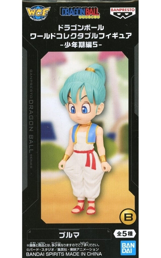 Dragon Ball Bulma World Collectable Figure, Childhood Arc 5 Figure - Banpresto