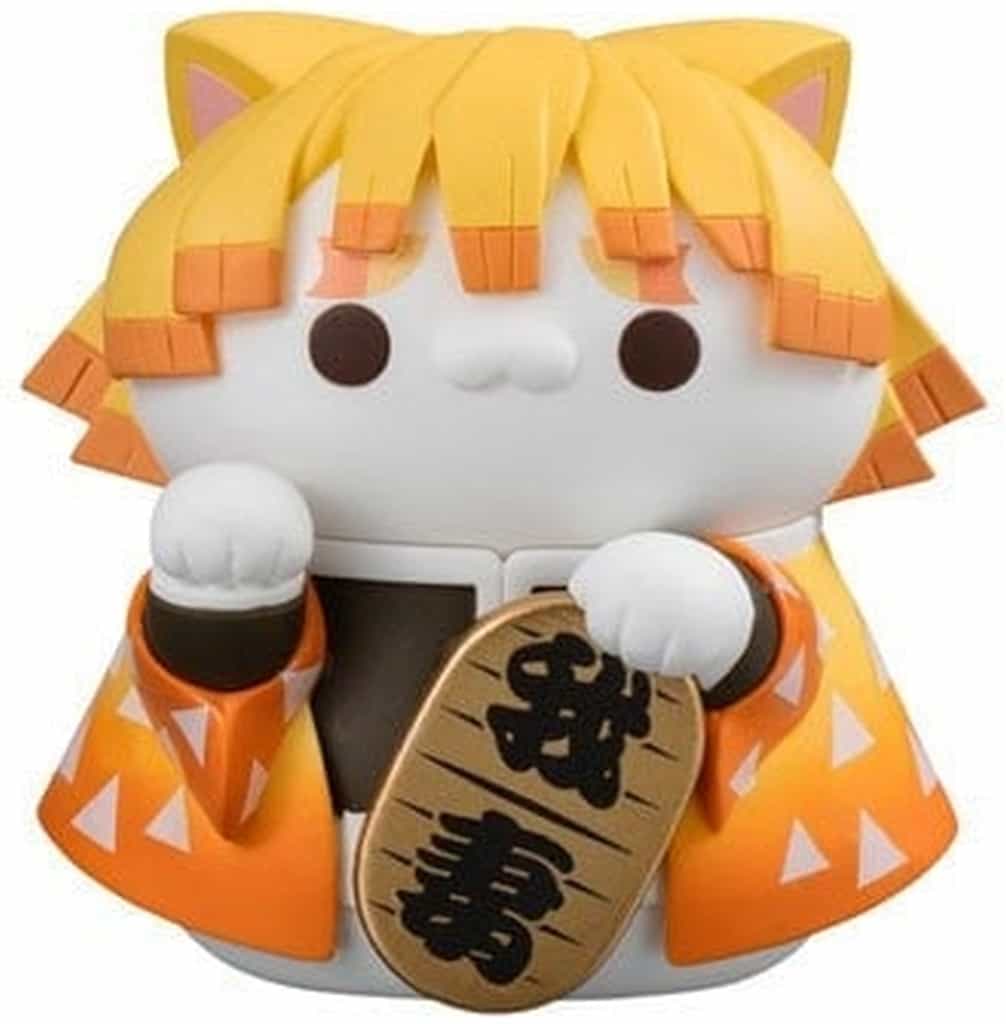 Demon Slayer: Kimetsu no Yaiba Zenitsu Agatsuma MEGA CAT PROJECT Trading Figure - MegaHouse