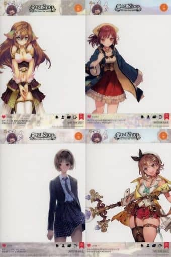 Atelier Series Clear Card Set of 4