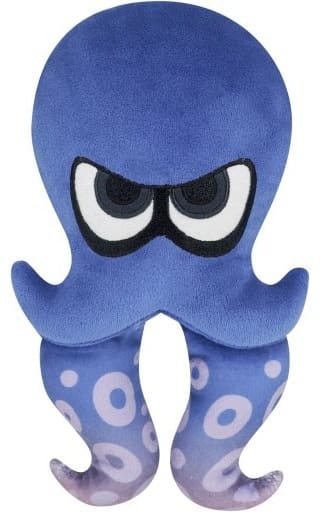 Splatoon Blue Octopus ALL STAR COLLECTION S Size Plush - Sanei Boeki