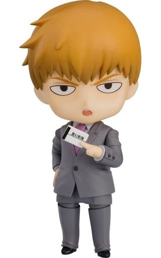 Mob Psycho 100 Arataka Reigen Nendoroid Figure - Orange Rouge