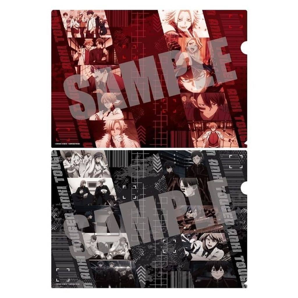 Tougen Anki Clear File Set A4 Scene Illustration Clear Files - Kabinet