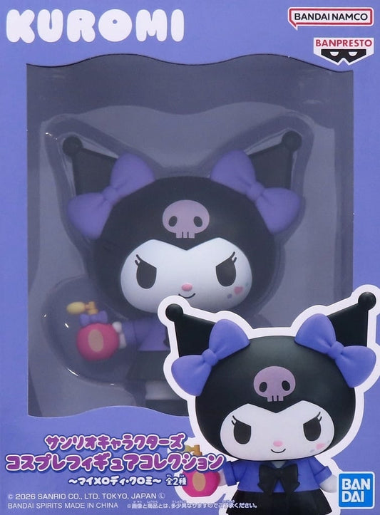 Sanrio Kuromi My Melody Cosplay Figure Collection Figure - Banpresto