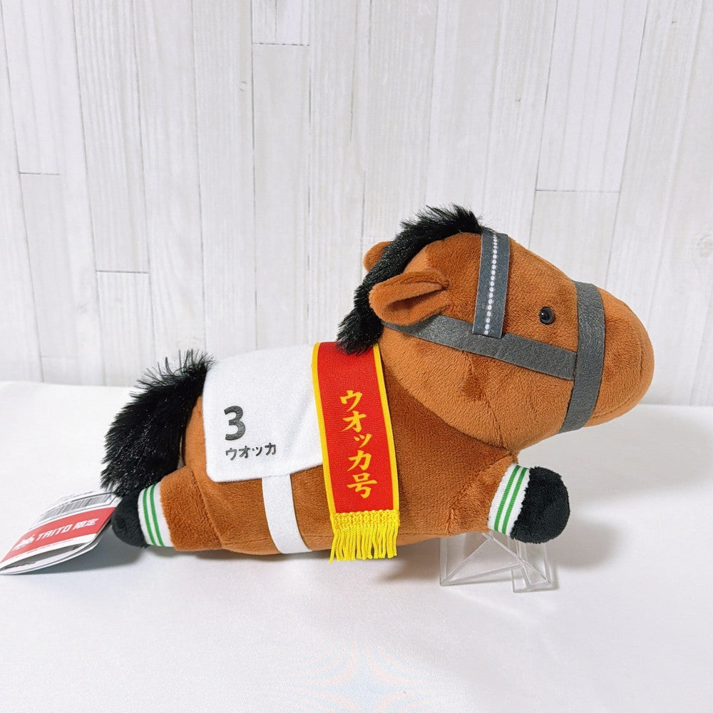 Tokai Teio, Narita Brian, Vodka & Orfevre Thoroughbred Collection Nesoberi Plush Full Set of 4 - image 14