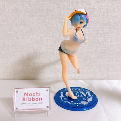 Re:Zero Rem Swimsuit Figure Special Set - 9 Items (Precious / EXQ / LPM / Sega)