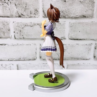 Agnes Tachyon 4pc Set - Uniform Figure, Acrylic Stand, Rubber Mascot & Wafer Card - Umamusume: Pretty Derby