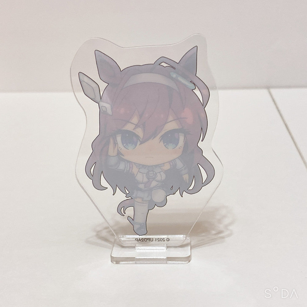 Mihono Bourbon Figure Acrylic Stand Keyholder Set - Umamusume Pretty Derby Used - image 8