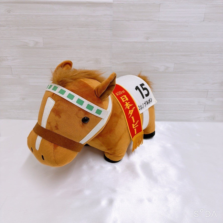Mihono Bourbon Plush Big Thoroughbred Collection Japanese Derby Version H35cm