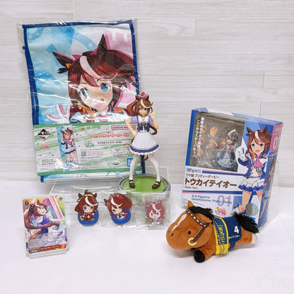 Tokai Teio Special Set - SH Figuarts, Banpresto Figure, Mascot, Towel & More (Umamusume: Pretty Derby)
