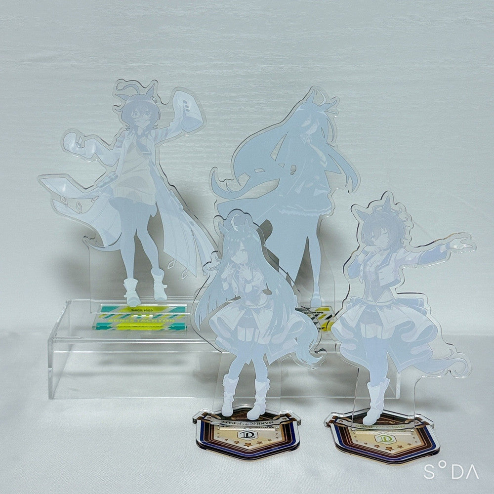 Agnes Tachyon & Manhattan Cafe 8-Item Set - Acrylic Stands, Plush & Panel | Umamusume Pretty Derby