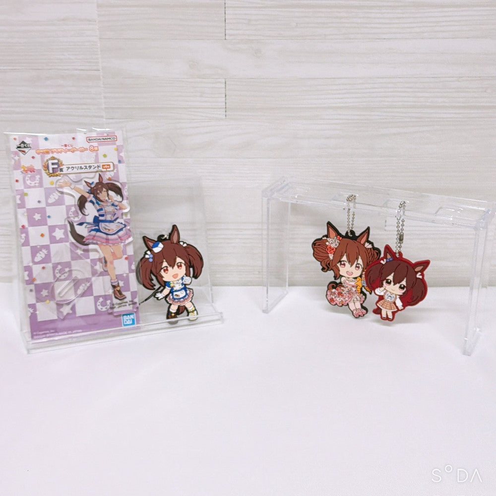Hishi Akebono Acrylic Stand & Rubber Mascot Set - Umamusume Pretty Derby