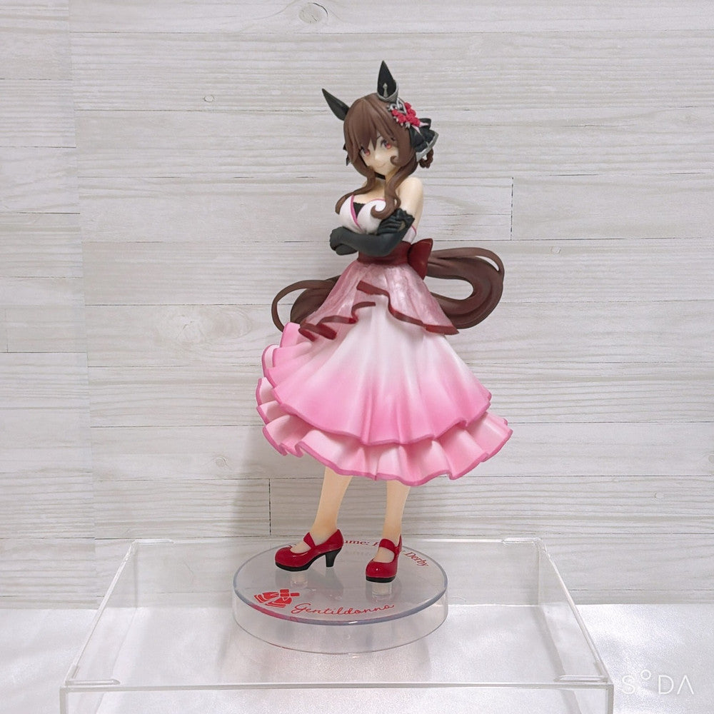 Gentildonna Special Set - Umamusume Pretty Derby Figure, Plush, Acrylic Stand and Wafer Card Used Excellent - image 2