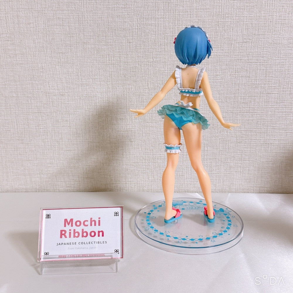 Re:Zero Rem Swimsuit Figure Special Set - 9 Items (Precious / EXQ / LPM / Sega)