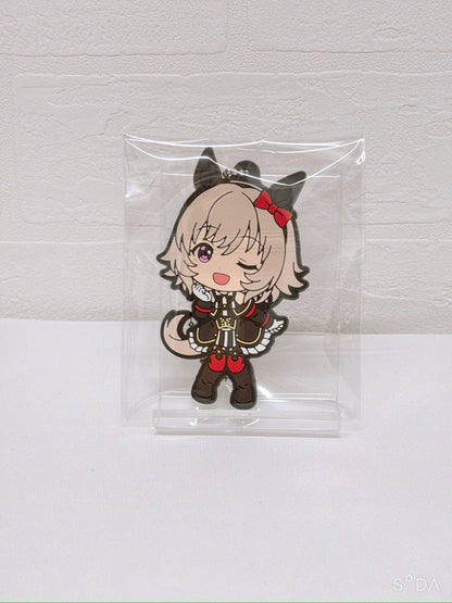 Curren Chan 4-Item Set - Big Acrylic Stand, Mini Towel, Rubber Mascot & Charm - Umamusume: Pretty Derby