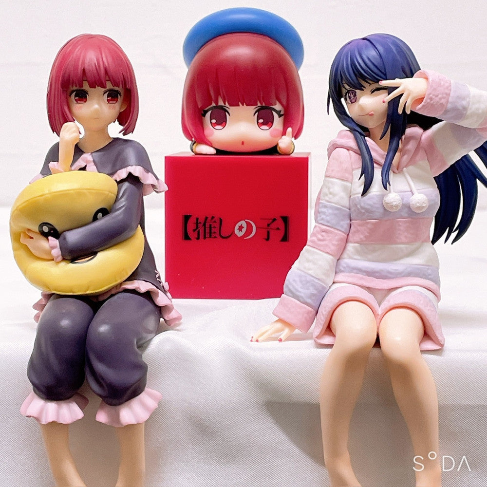 Oshi no Ko Figure 3-Piece Set - Hoshino Ai & Arima Kana Noodle Stopper Prize Collection
