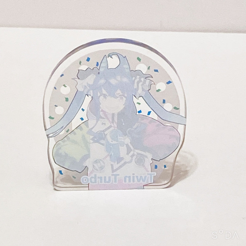 Twin Turbo Lot - Figure, Mascot, Acrylic Stand & Wafer Card - Umamusume: Pretty Derby (4 Items)