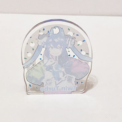 Twin Turbo Lot - Figure, Mascot, Acrylic Stand & Wafer Card - Umamusume: Pretty Derby (4 Items)