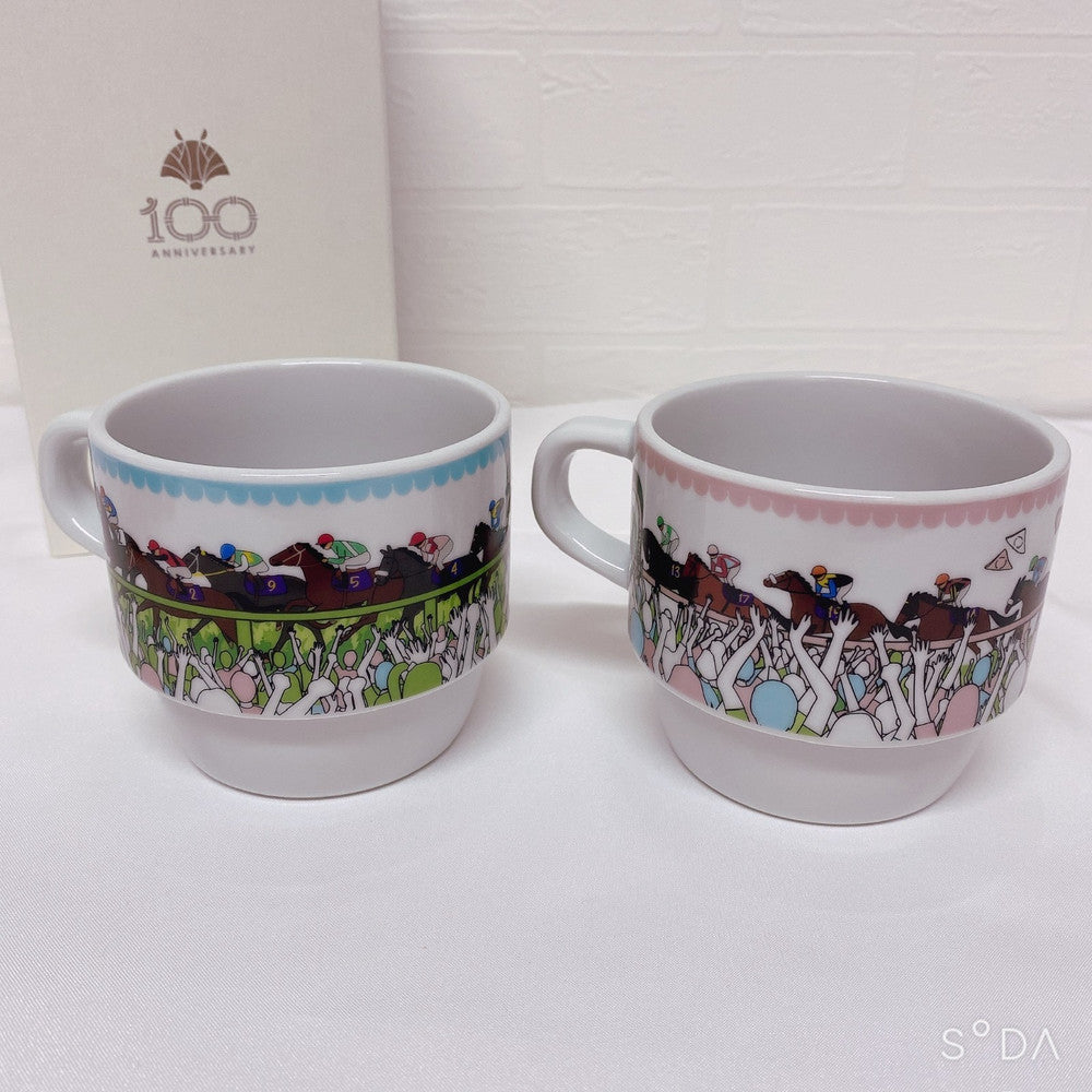 Kyoto Racecourse 100th Anniversary Arita Porcelain Mug Cup Set - Umamusume Pretty Derby Limited 100 Edition - image 3