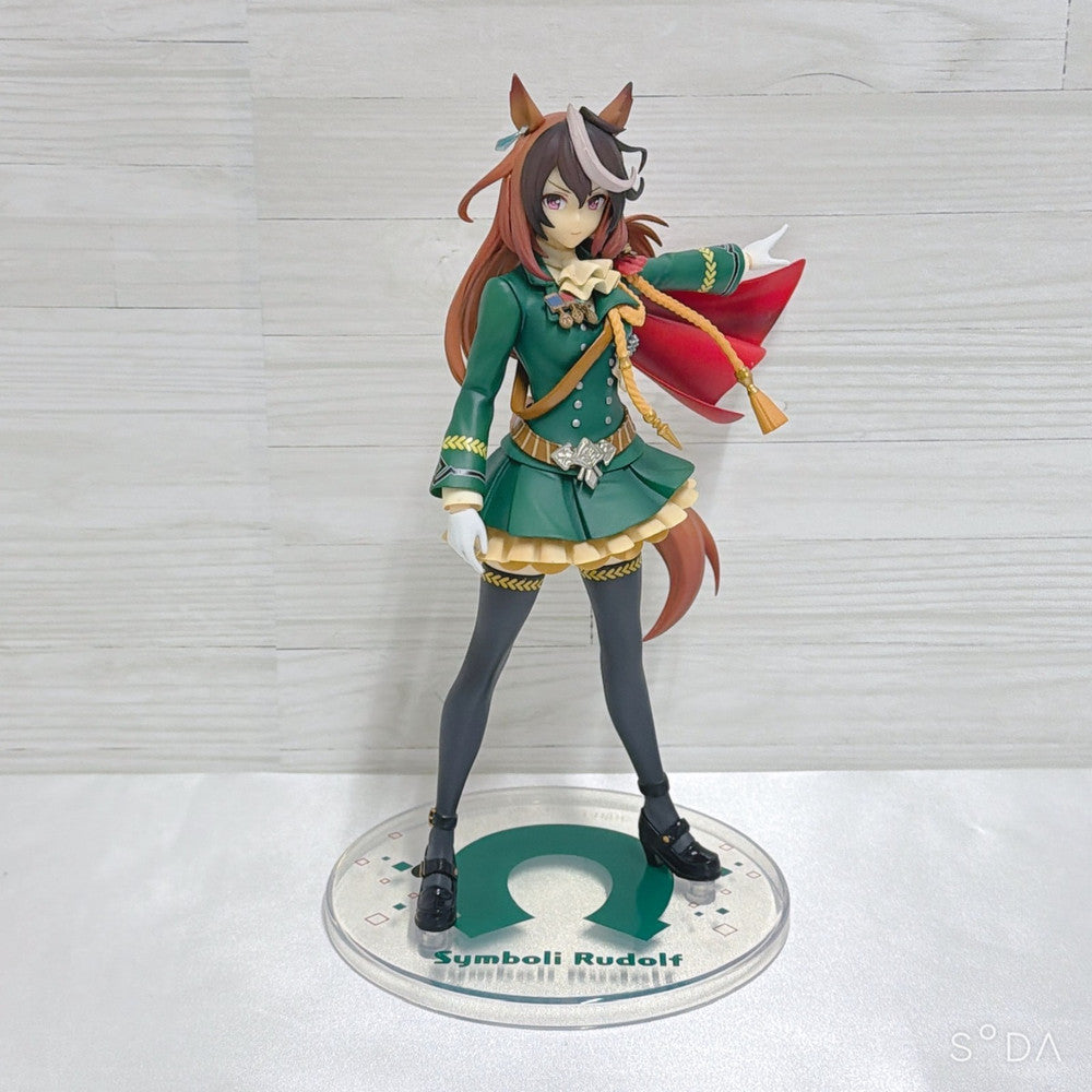 Symboli Rudolf Special Set - Umamusume Pretty Derby Figure, Thoroughbred Plush and Card, Used - image 2