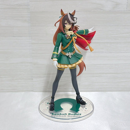 Symboli Rudolf Special Set - Umamusume Pretty Derby Figure, Thoroughbred Plush and Card, Used - image 2