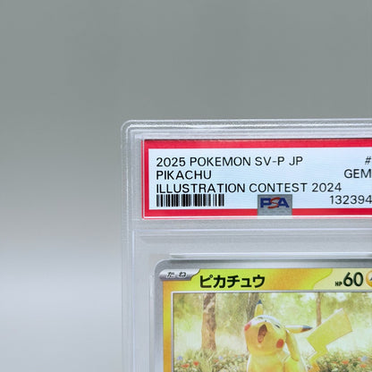 Pikachu Japanese Promo Holo Card Pokémon 242/SV-P PSA 10 - image 2