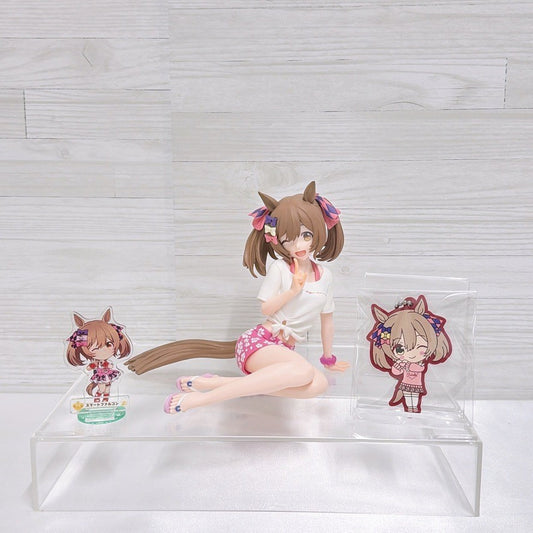 Smart Falcon Swimsuit Figure Set - Umamusume Pretty Derby SEGA Yumemirize and Acrylic Stand