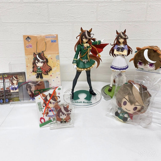 Symboli Rudolf Special Set Figure and Plush - Umamusume Pretty Derby, Used Excellent Condition