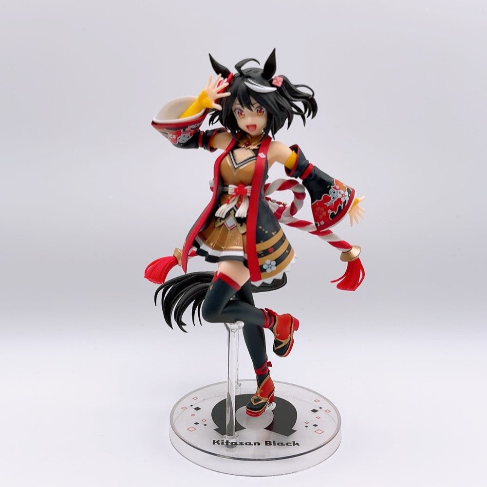 Kitasan Black 5-Piece Figure and Plush Set - Umamusume Pretty Derby and Thoroughbred Collection - image 2