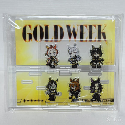 Stay Gold Family GOLD WEEK Ultimate Fan Set – Acrylic Stands, Keychains, Mug & More | Umamusume Pretty Derby Cygames Place Exclusive