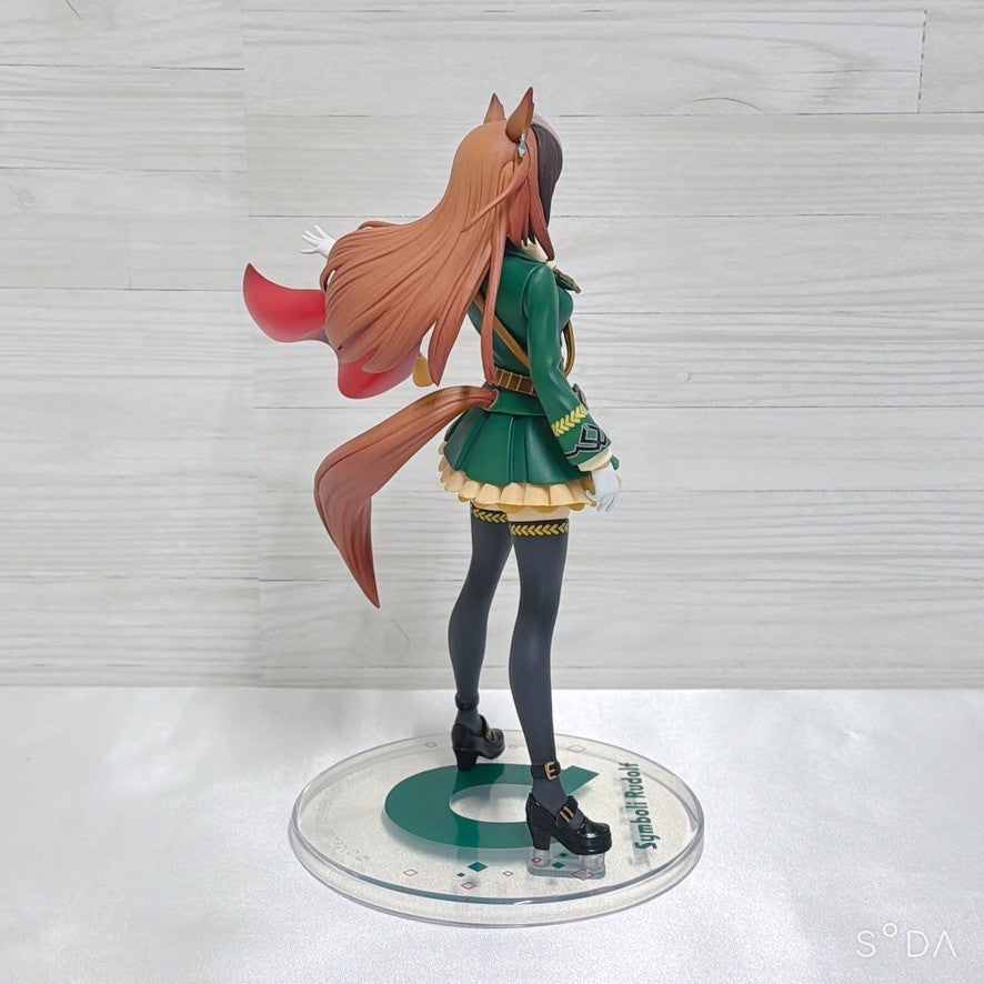 Symboli Rudolf Special Set - Umamusume Pretty Derby Figure, Thoroughbred Plush and Card, Used - image 3