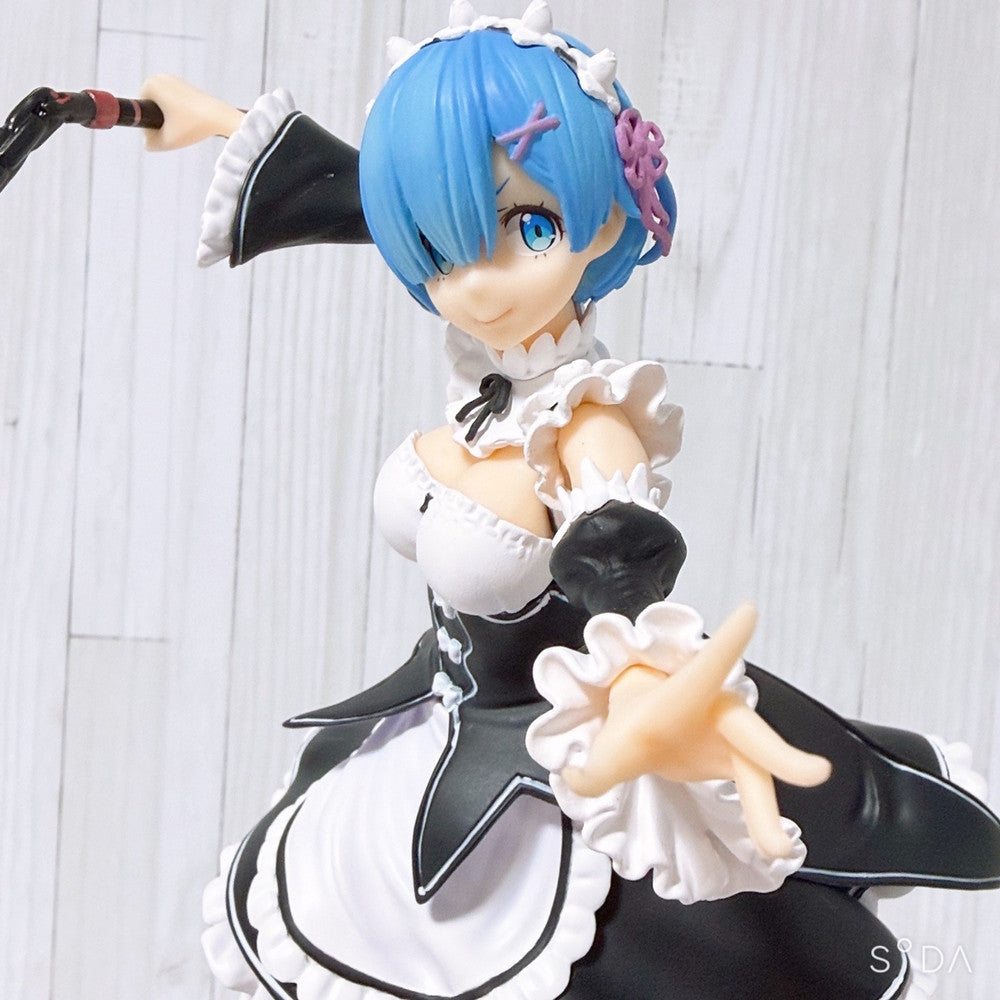 Re:Zero Rem & Ram Figure Keychain 6-Piece Set - Banpresto EXQ, FIGURIZMα, Ichiban Kuji, Sega