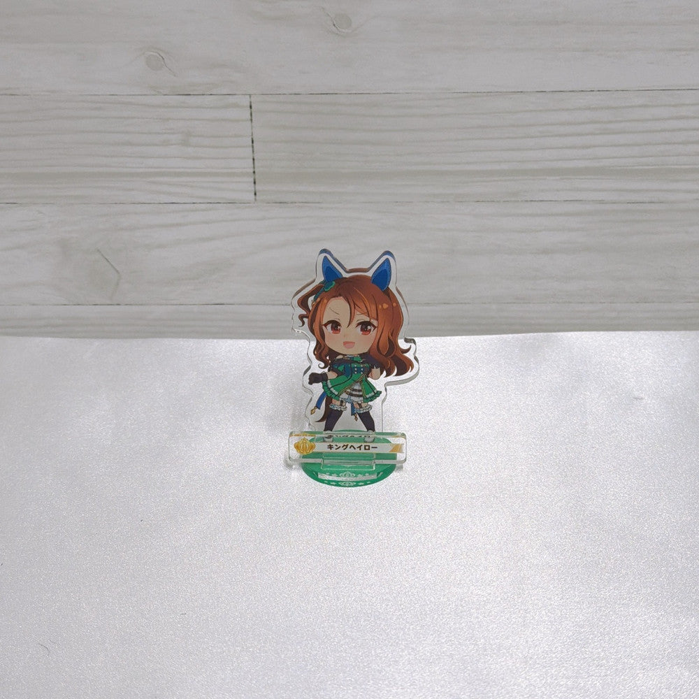 King Halo First Rate Set – Idol Horse Plush, Acrylic Stand, Charm & Rubber Mascots (Umamusume: Pretty Derby)