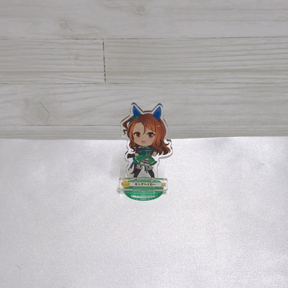 King Halo First Rate Set – Idol Horse Plush, Acrylic Stand, Charm & Rubber Mascots (Umamusume: Pretty Derby)