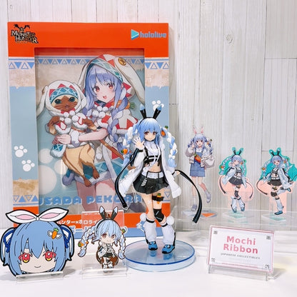 Usada Pekora Special Fan Set 7pc - Figure, Acrylic Stands & More (Hololive VTuber)